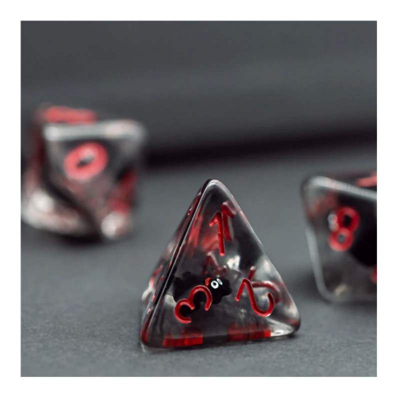 RPG Dice Set - Vampire Bats