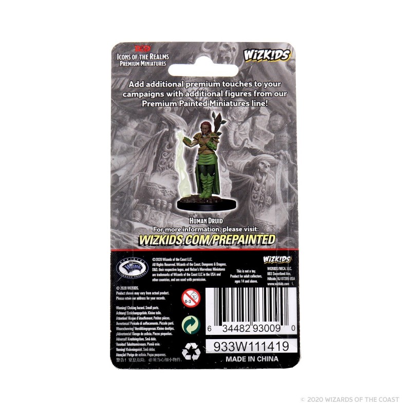 Icons of The Realms Premium Figures - Human Female Druid