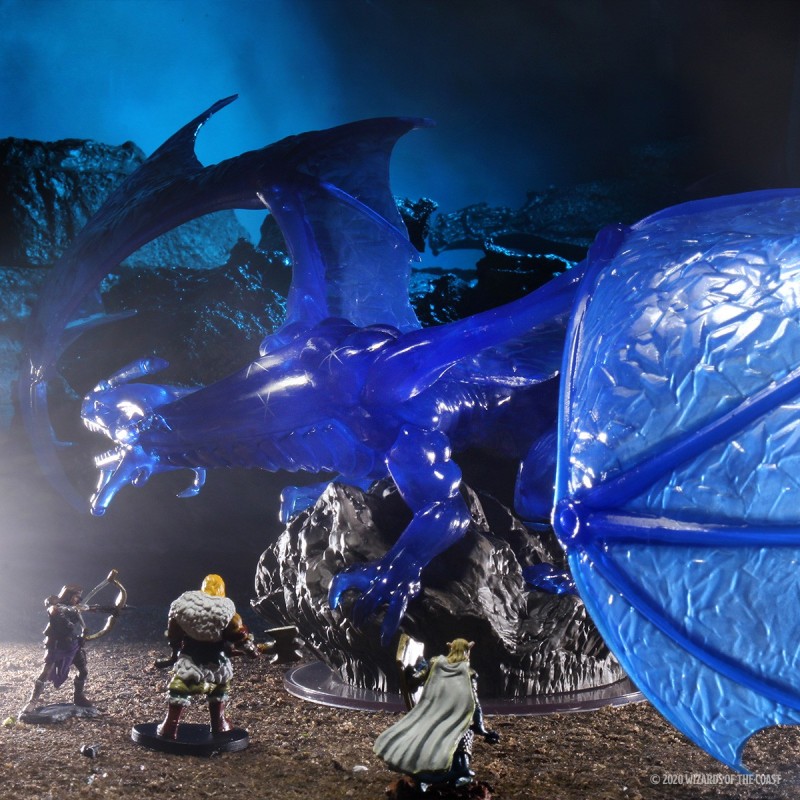 D&D Icons of the Realms: Sapphire Dragon Premium Figure D&D Icons of the Realms: Sapphire Dragon Premium Figure