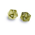Heavy Metal Gold D20 dice set