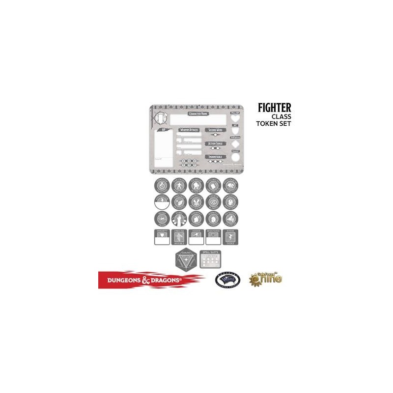 Token Set - Fighter