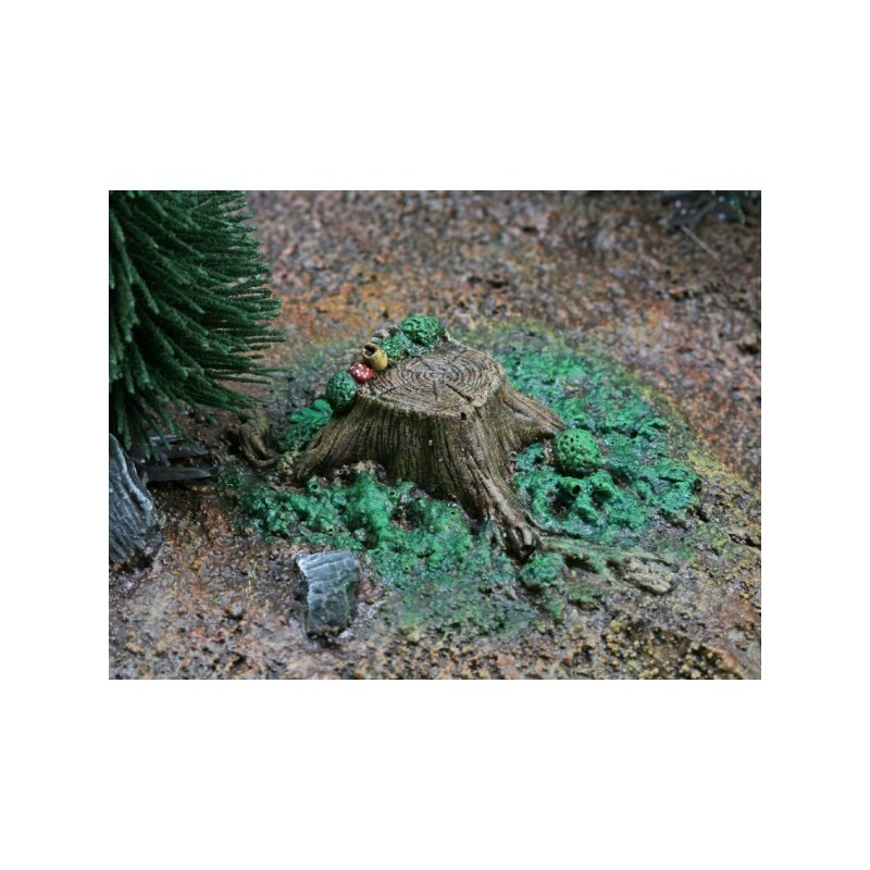 Forest Base with 10 Trees Tabletop Terrain, removable