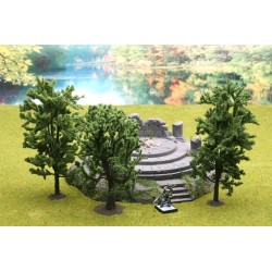 Fable forest Model Deciduous Trees mix Horse Chestnut, Oak, Linden