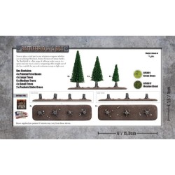 Battlefield in a box - Tree Lines (x4)